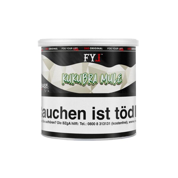 Fog Your Law 65g Dry Base mit Aroma - Kukubra Mule
