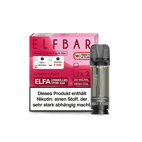 ELFA Liquid Pod 2er Pack - Cherry