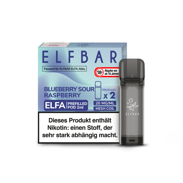 ELFA Liquid Pod 2er Pack - Blueberry Sour Raspberry