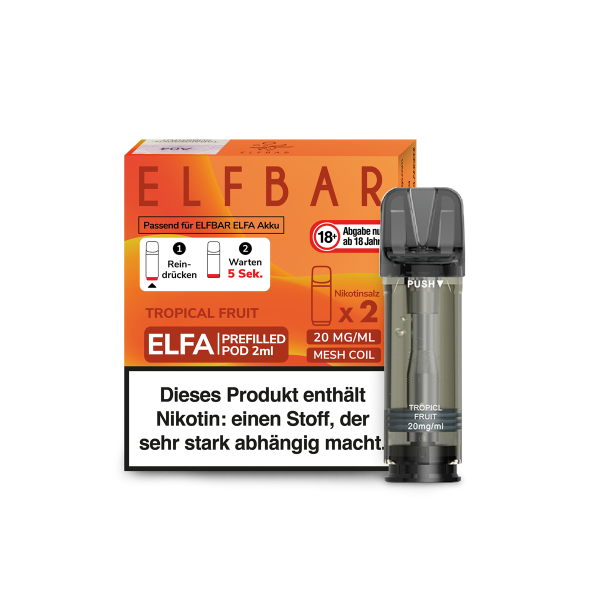 ELFA Liquid Pod 2er Pack - Tropical Fruit