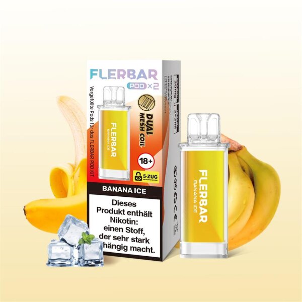 Flerbar Pods - Banana Ice