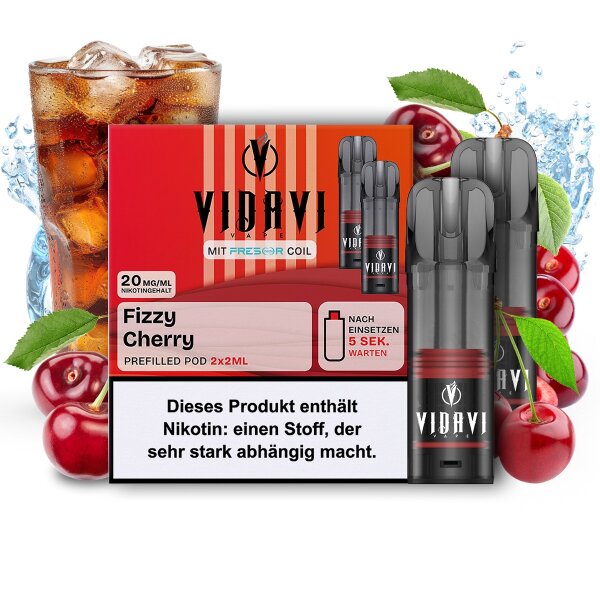 Vidavi Pods - Fizzy Cherry