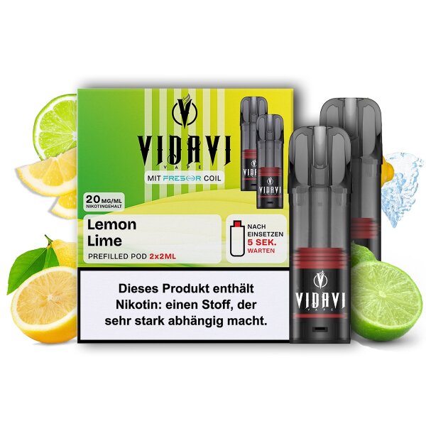 Vidavi Pods - Lemon Lime