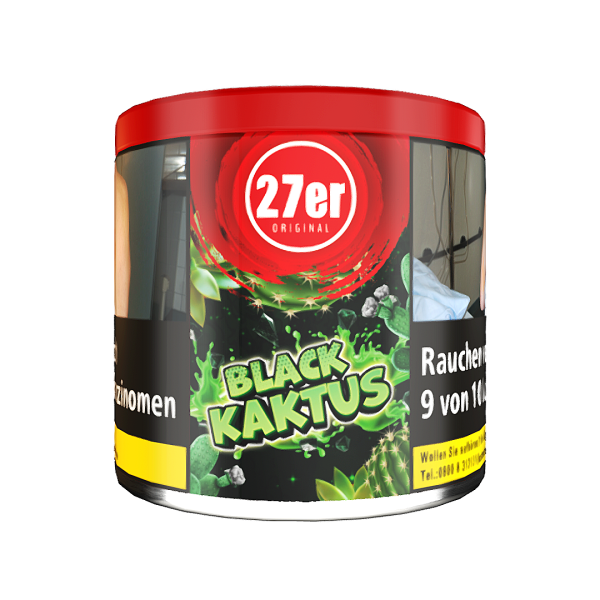 T&T I 27er Tabacco 200g - Black Kaktus