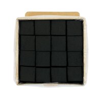 Zauberwürfel 26mm Naturkohle