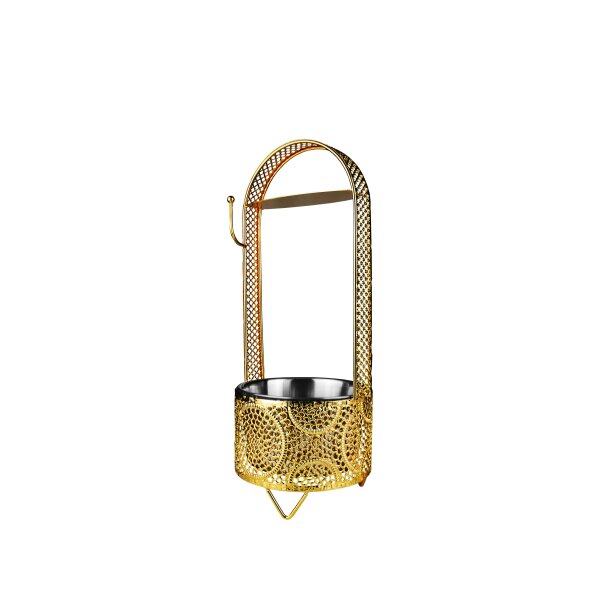 Kohlekorb Gold L