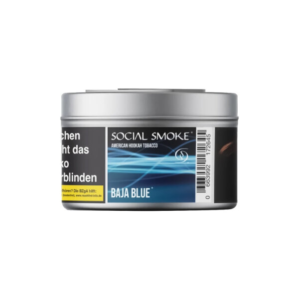 Social Smoke 200g - Baja Blue