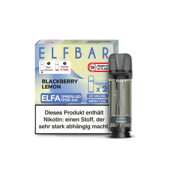 ELFA Liquid Pod 2er Pack - Blackberry Lemonade