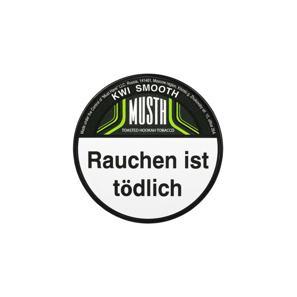 Must H Tabak 125g - Kwi Smooth