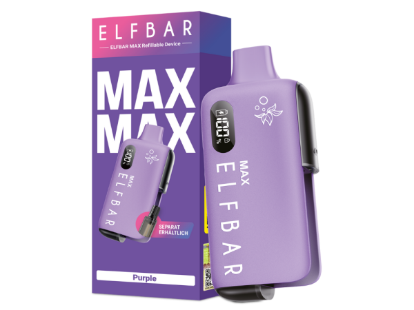 Elfbar Max Akkuträger - Purple