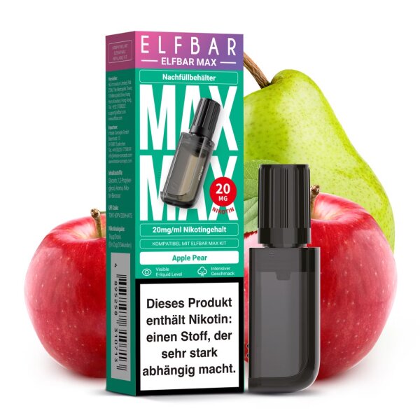 Elfbar Max Refill Container - Apple Pear