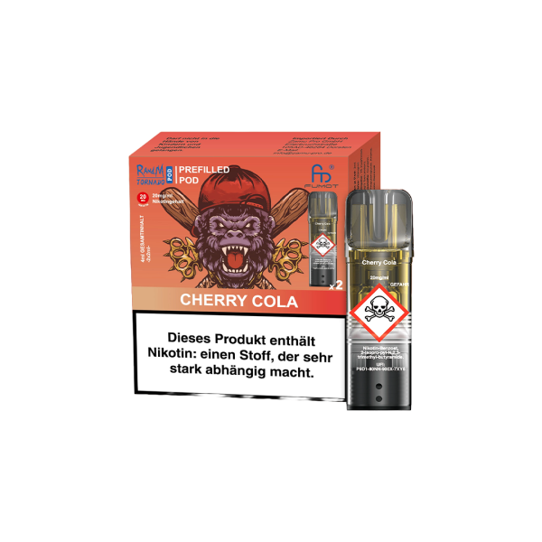 RandM Tornado Pods 2er Pack - Cherry Cola