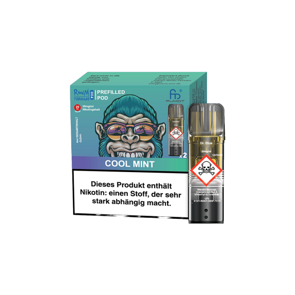 RandM Tornado Pods 2er Pack - Cool mint