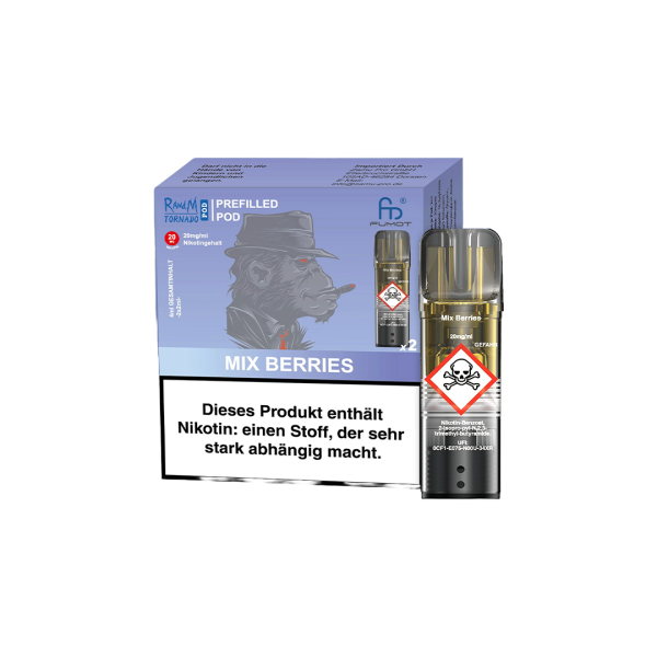 RandM Tornado Pods 2er Pack - Mix Berries