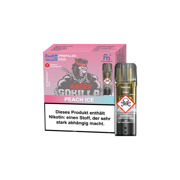 RandM Tornado Pods 2er Pack - Peach Ice