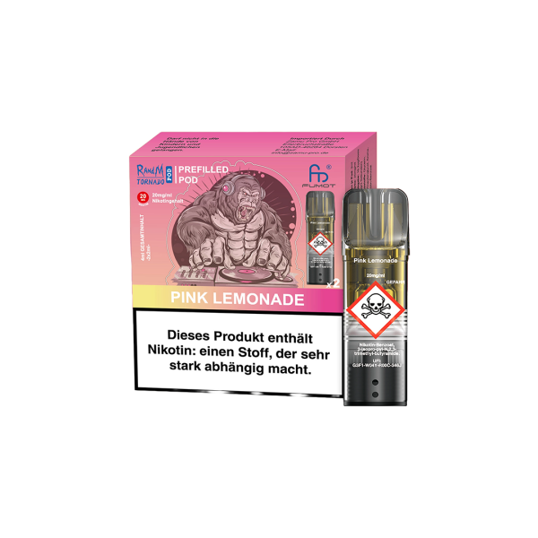 RandM Tornado Pods 2er Pack - Pink Lemonade