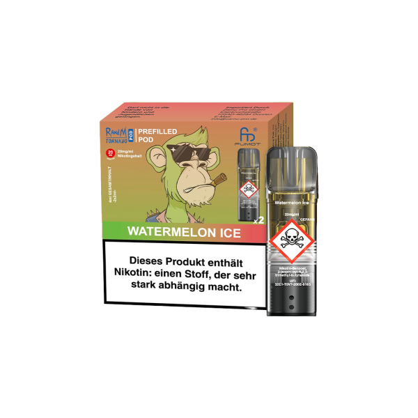 RandM Tornado Pods 2er Pack - Watermelon Ice