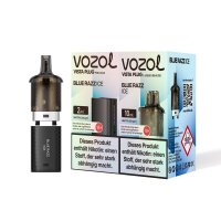 Vozol Vista Plug Pod Bundle - Blue Razz Ice