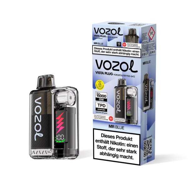 Vozol Vista Plug Starterkit Bundle - Mr. Blue