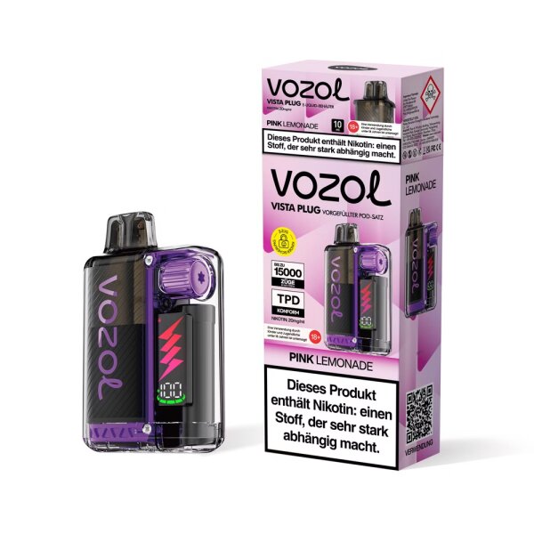 Vozol Vista Plug Starterkit Bundle - Pink Lemonade