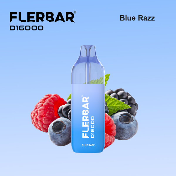 Flerbar D16000 Bundle - Blue Razz