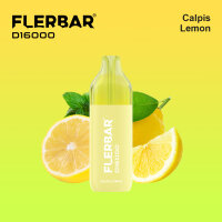 Flerbar D16000 Bundle - Calpis Lemon