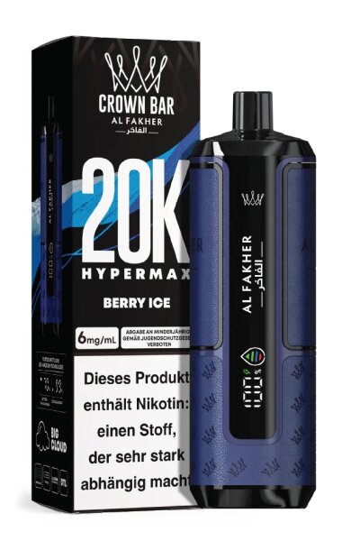 Al Fakher 20K Hypermax Bundle - Berry Ice