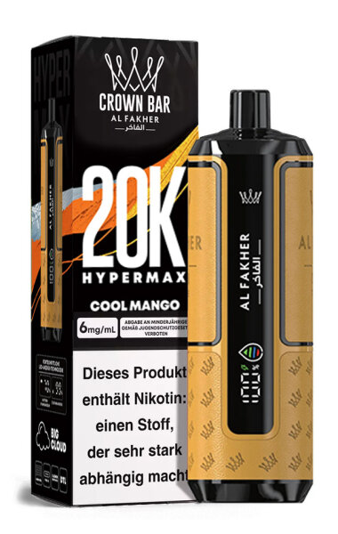 Al Fakher 20K Hypermax Bundle - Cool Mango