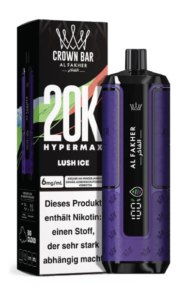 Al Fakher 20K Hypermax Bundle - Lush Ice