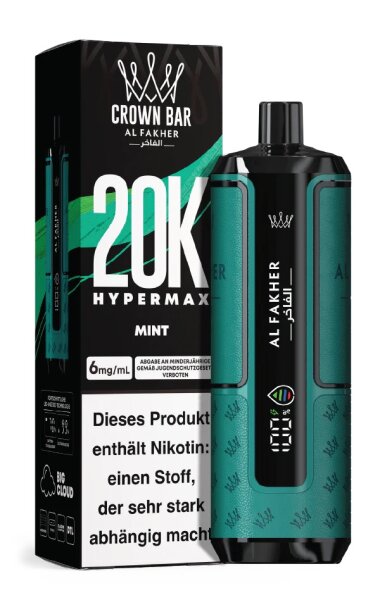 Al Fakher 20K Hypermax Bundle - Mint