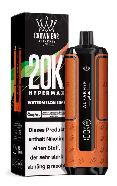 Al Fakher 20K Hypermax Bundle - Watermelon Lime