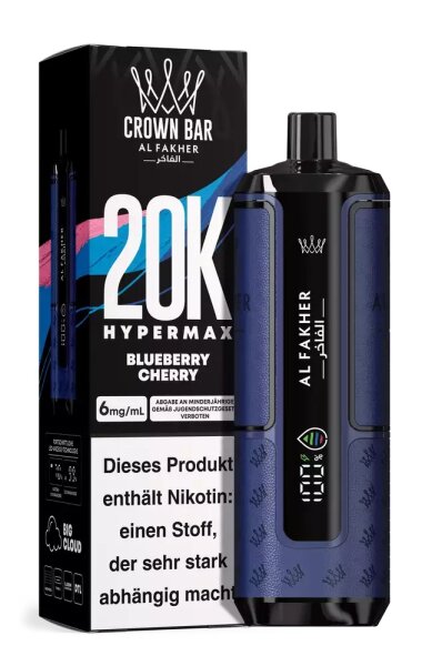 Al Fakher 20K Hypermax Bundle - Blueberry Cherry