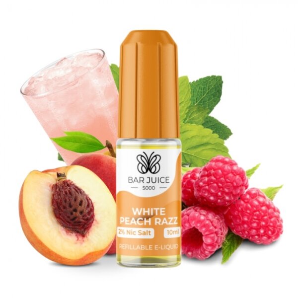 Bar Juice 20mg/ml Nikotin | 10ml - White Peach Razz