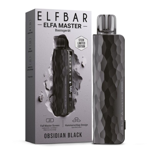 Elfbar ELFA Master Akku - Obsidian Black