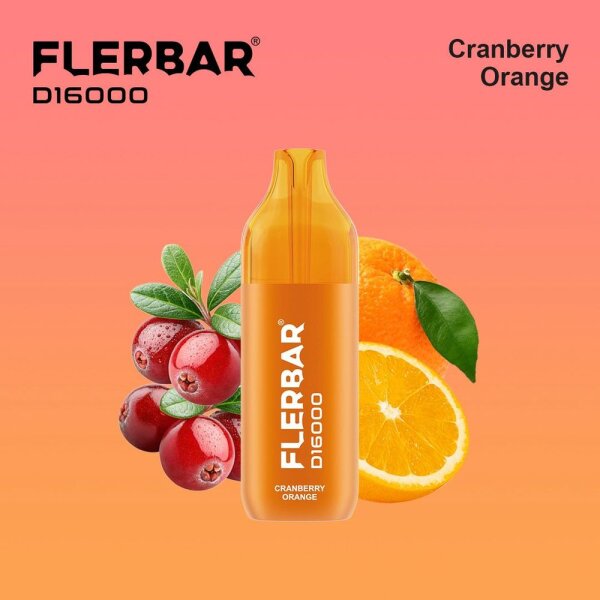 Flerbar D16000 Bundle - Cranberry Orange