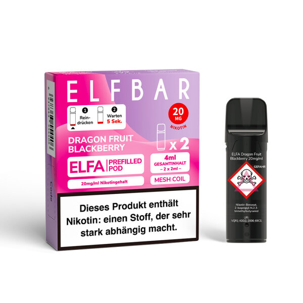 ELFA Liquid Pod 2er Pack - Dragon Fruit Blackberry