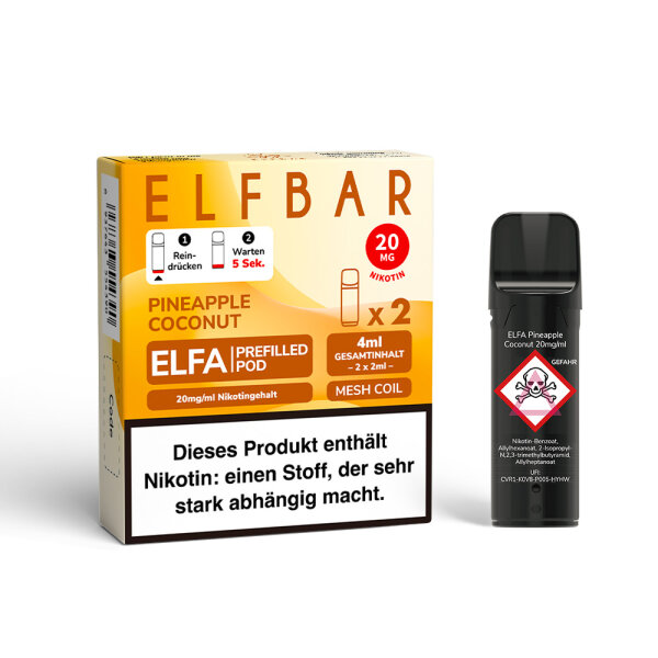 ELFA Liquid Pod 2er Pack - Pineapple Coconut