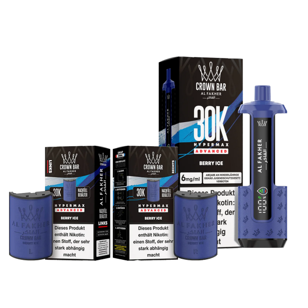 Al Fakher 30k Hypermax Bundle - Berry Ice