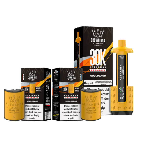 Al Fakher 30k Advanced Hypermax Bundle - Cool Mango