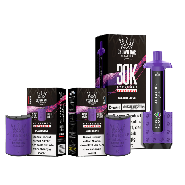 Al Fakher 30k Advanced Hypermax Bundle - Magic Love