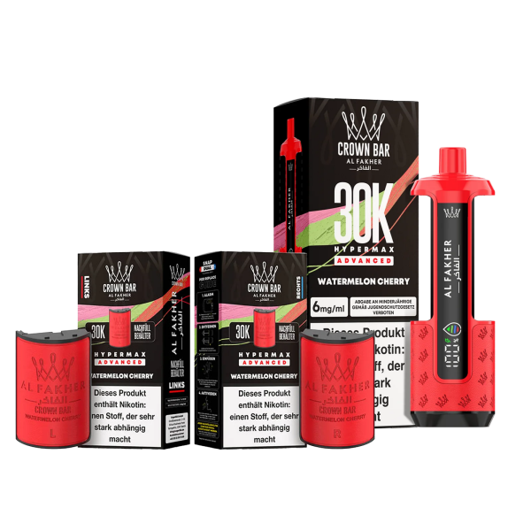 Al Fakher 30k Hypermax Bundle - Watermelon Cherry