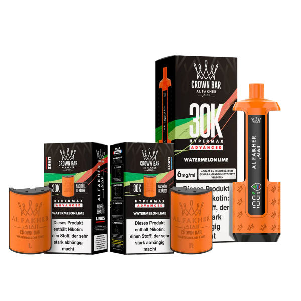Al Fakher 30k Hypermax Bundle - Watermelon Lime