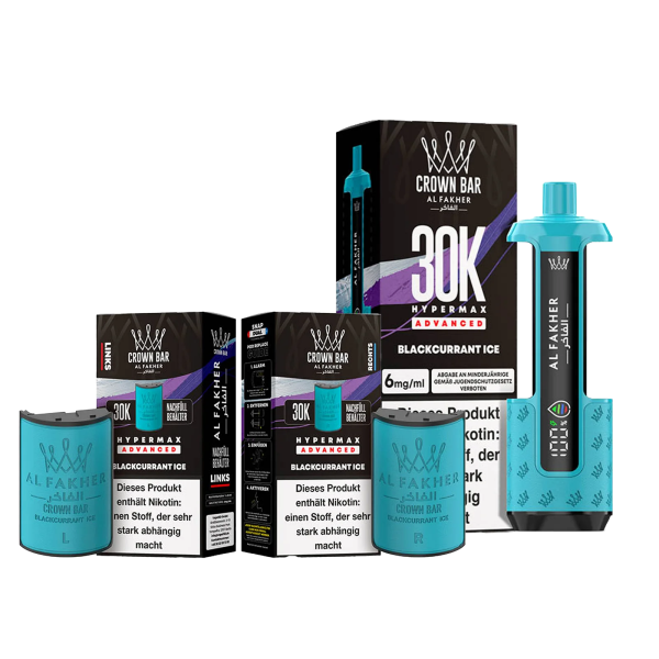 Al Fakher 30k Hypermax Bundle - Blackcurrant Mint