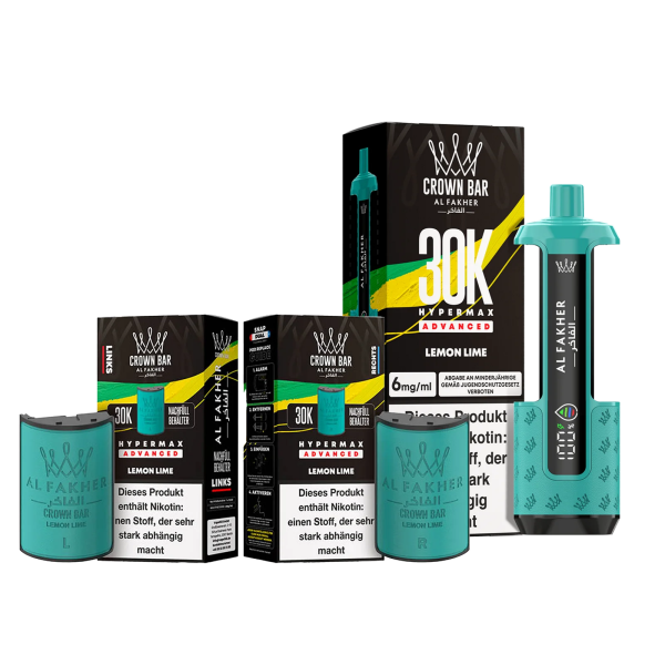 Al Fakher 30k Hypermax Bundle - Lemon Lime
