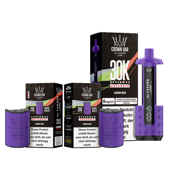 Al Fakher 30k Hypermax Bundle - Lush Ice