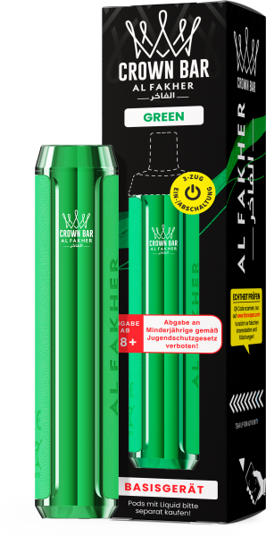 Al Fakher - Akkuträger - Green