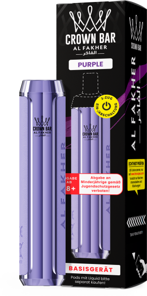 Al Fakher - Akkuträger - Purple