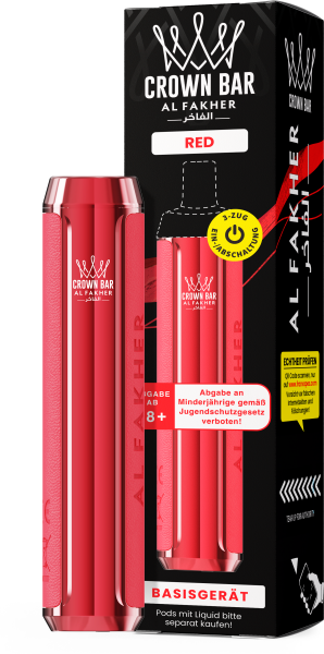 Al Fakher - Akkuträger - Red