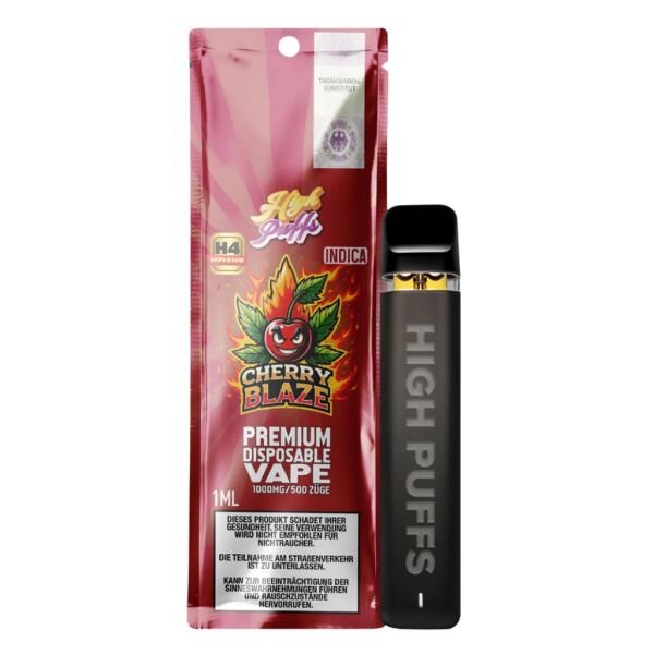 High Puffs H4 Superior Vape- Cherry Blaze