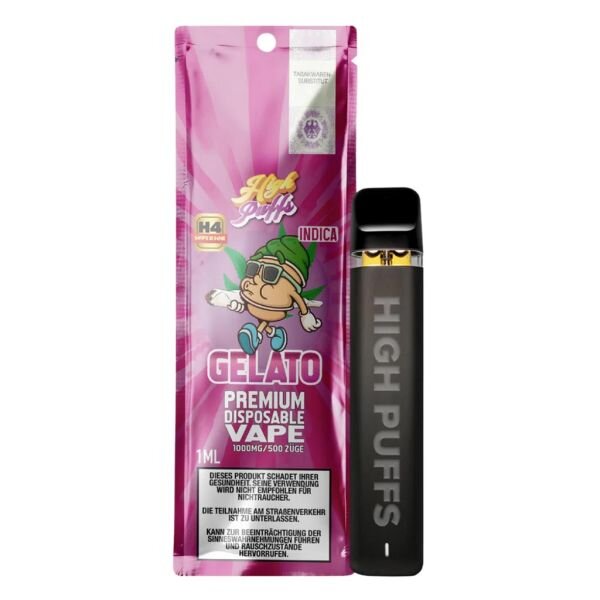 High Puffs H4 Superior Vape - Gelato